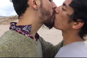 A Hot Latino Stud Gets his Cock Sucked by the Beach