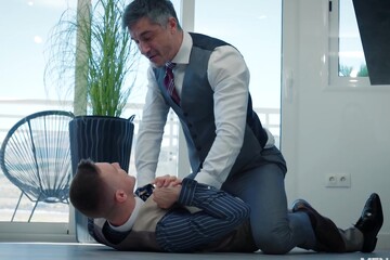 Wrestling Colleagues