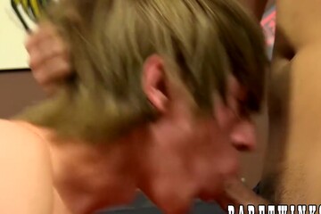 Mesmerizing 18yo Kyle Eldritch Spills Jizz after Breeding